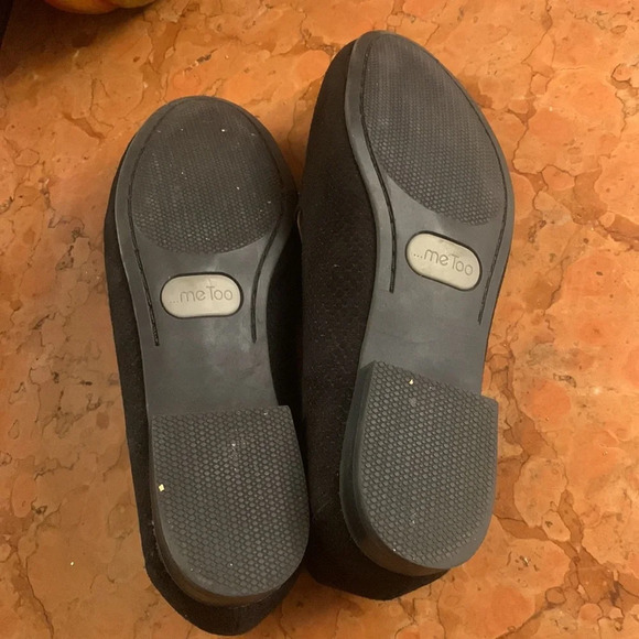 Me Too Womens Yorkie Black Slip On Dressy Round Toe Loafers Shoes 8 - Picture 8 of 9
